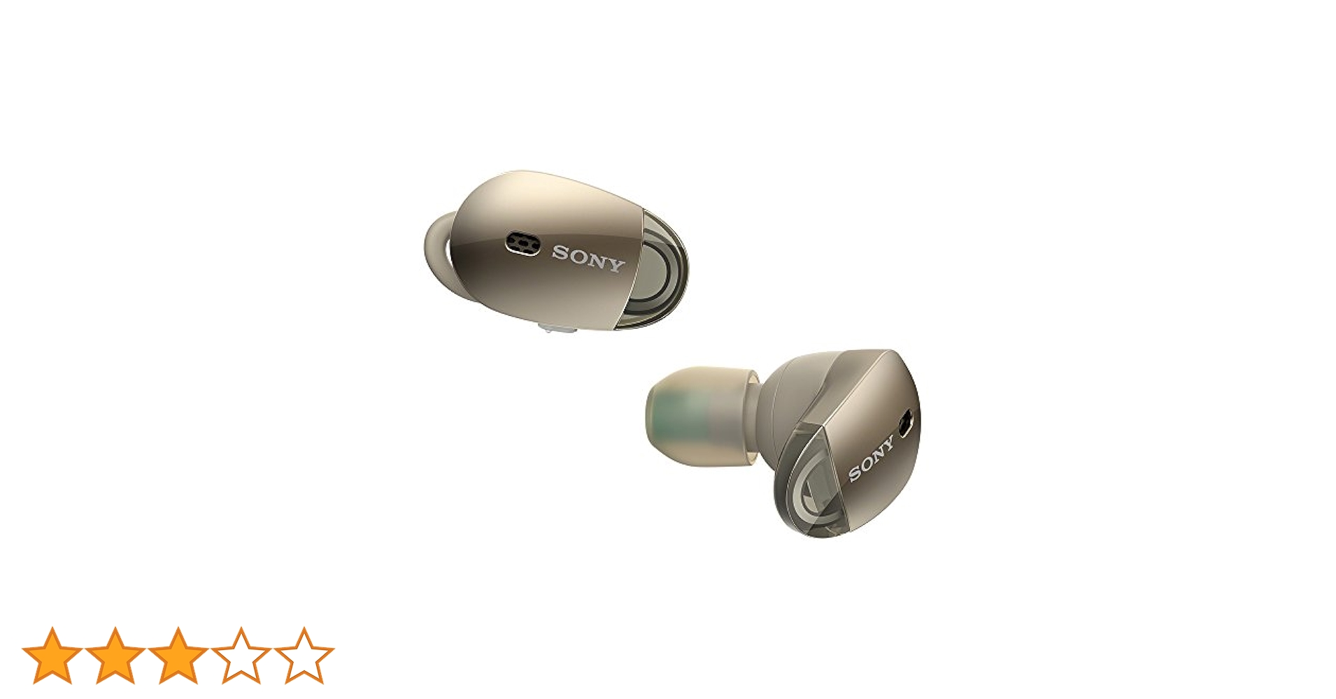 【美品】SONY ソニー Wl-1000X ワイヤレスステレオイヤホン ゴールド 41rzBKMWneL.jpg_BO30,255,255,